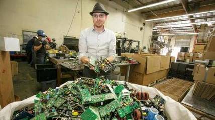 研究称废弃电子产品成增速最快垃圾